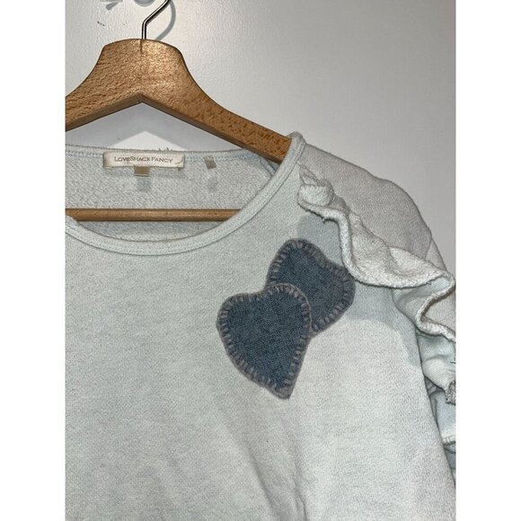 LoveShackFancy Women’s Size S Small Bohemian Lace  Sweater Cottagecore Fashion - Picture 3 of 8